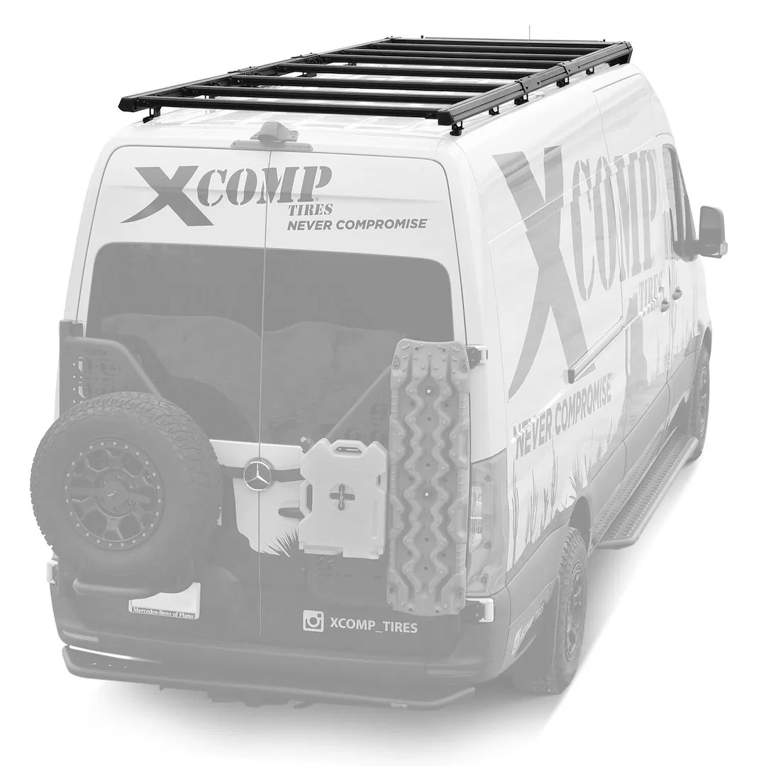 15-00025 – WESTIN Roof Rack, Direct Fit Bolt-On Installation Textured Powder Coat Black Aluminum With Mounting Bracke...